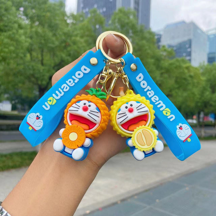 Wholesale Creative Cartoon Fruit Doll School Bag Keychain JDC-KC-YiS002