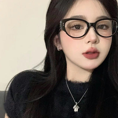 Wholesale Beige sunglasses for women's summer high-end sense, new sunglasses for men's sun protection, internet famous retro fashion glasses