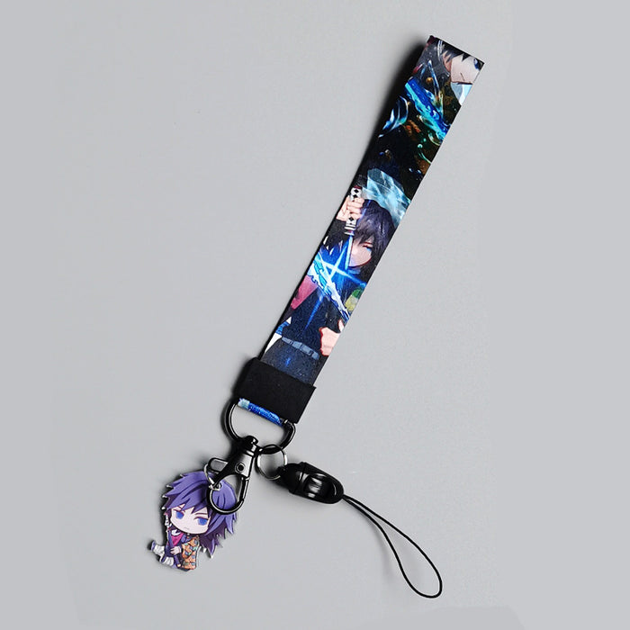 Wholesale Cartoon Lanyard Keychains Removable Wrist Strap
