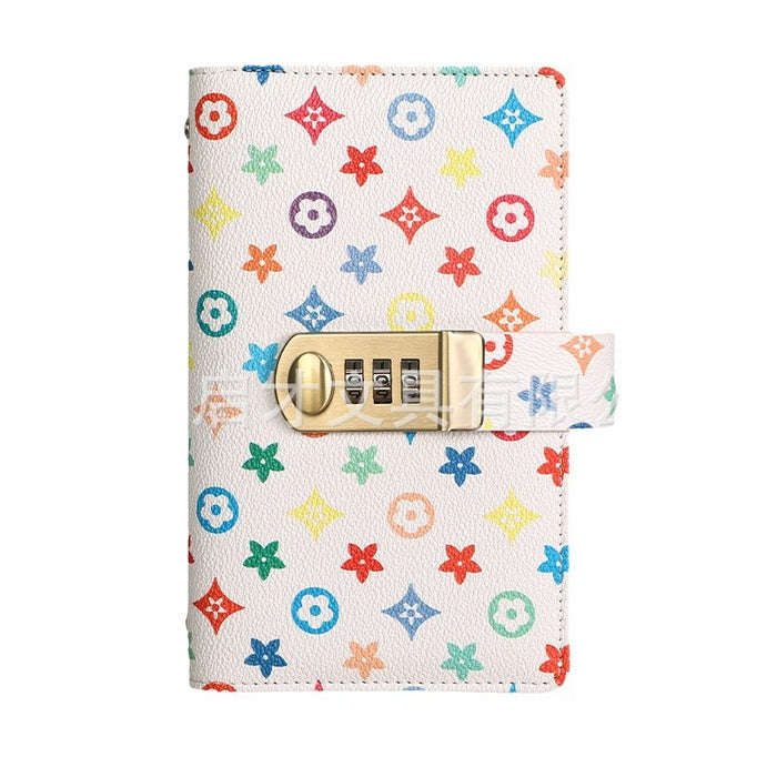 Wholesale Deposit Storage Password Lock Hand Ledger Customized Loose-Leaf Cash Saving Book Large-Capacity Banknote Commemorative Banknote Book