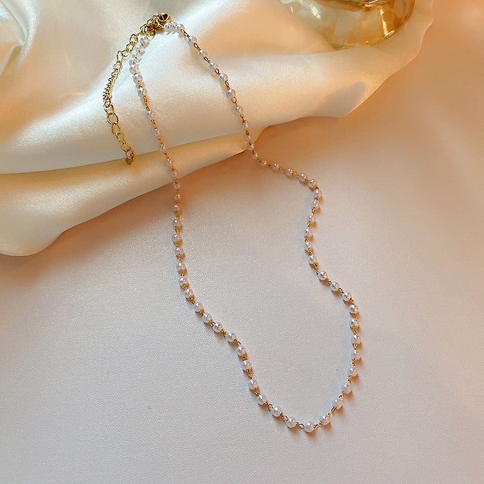 Wholesale Pearl Necklace JDC-NE-FengMei002