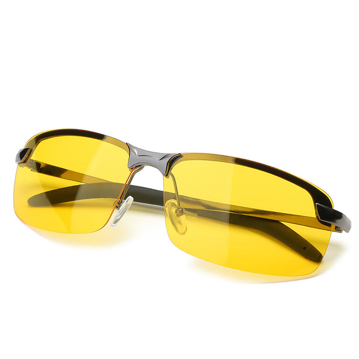 Wholesale Polarized sunglasses for men, suitable for day and night driving, fishing, and night vision