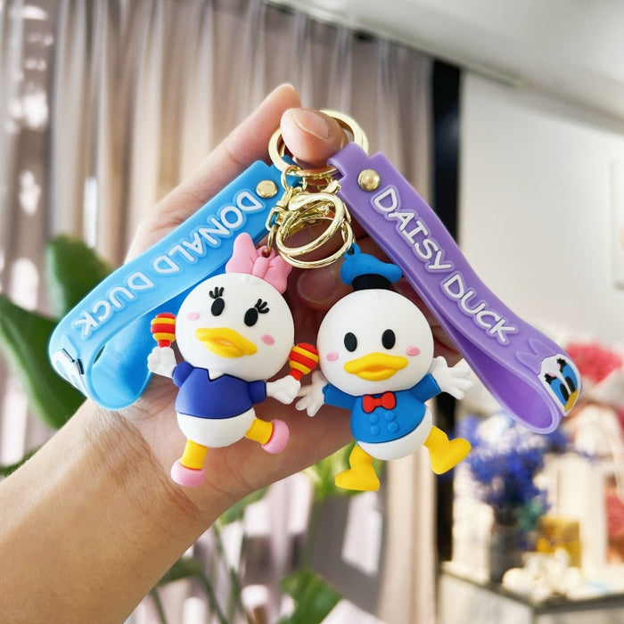 Wholesale PVC Cartoon Doll Keychain JDC-KC-WuYi078