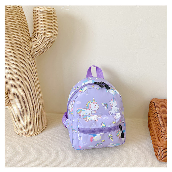 Wholesale New children's backpack with cartoon dinosaur pattern, kindergarten baby backpack