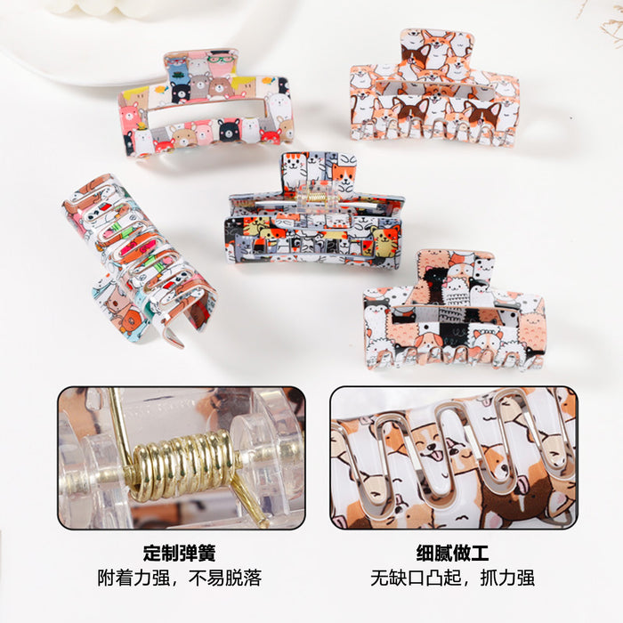 Wholesale Cartoon Animal Jewelry Headwear Grabber Hairpin Cartoon