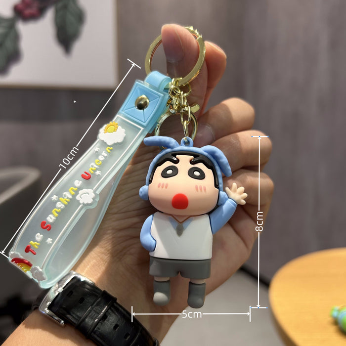 Wholesale PVC Cartoon Doll Keychain JDC-KC-WuYi166