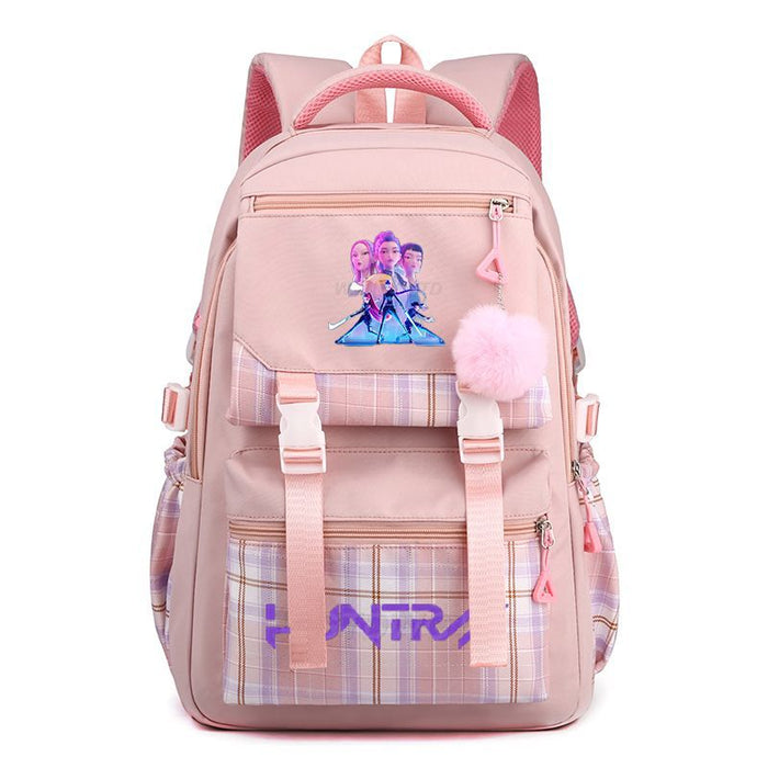 Wholesale  Kpop Printed School Bag Junior High School Large Capacity Backpack