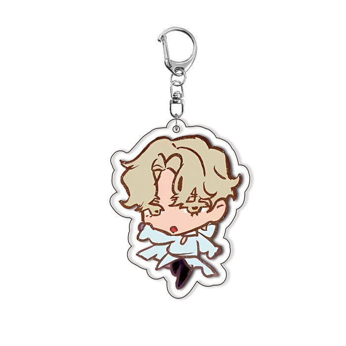 Wholesale Layered Acrylic Keychain Pendant