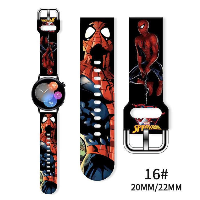 Wholesale Printed Tpu Watch Strap Wrist Strap JDC-WD-NuoQi050