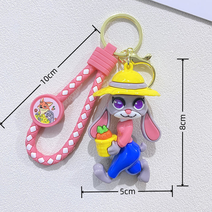 Wholesale Cute cartoon keychains  bags  accessories