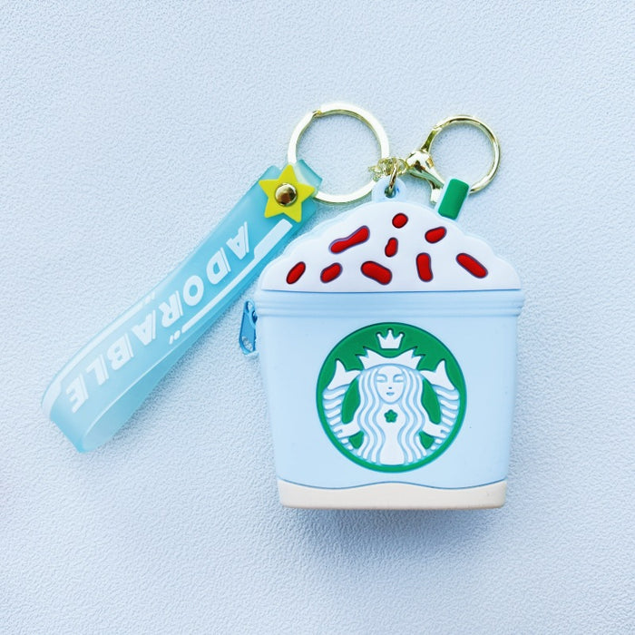 Wholesale Creative Coffee Cup Keychain JDC-KC-WuYi006