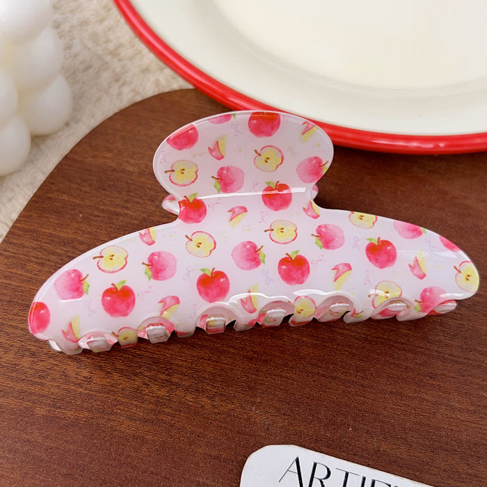 Wholesale PVC Plaid Claw Hair Clip - Retro Fashion Accessory