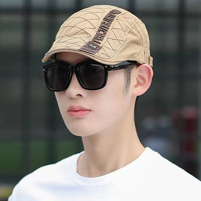 Wholesale beret casual all-match men's peaked cap sun hat forward hat