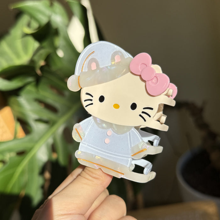 Wholesale Acetic Acid Simple Cartoon Animation Hair Clips