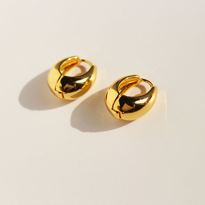 Wholesale  Elegant Vintage Style Gold-plated Flower Earrings Women's Accessories Earrings