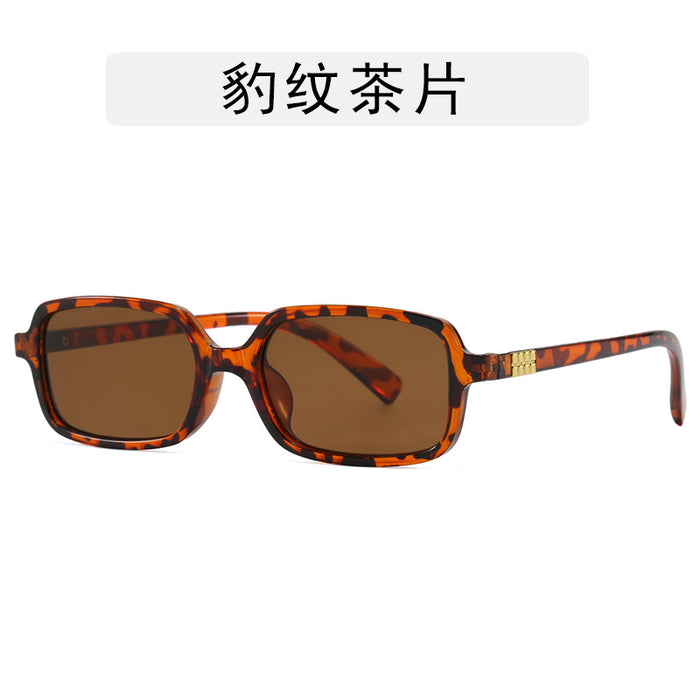 Wholesale Small Box Sunglasses Fashion Personality Simple Sunglasses Street Photography Sunscreen Glasses