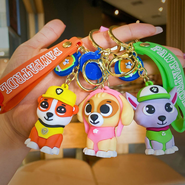 Wholesale Silicone Cartoon Doll Keychain JDC-KC-MingT161