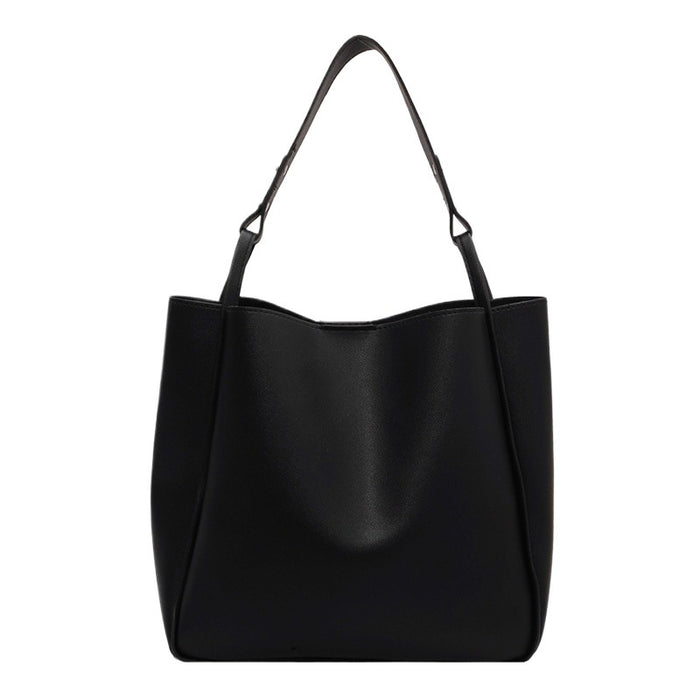 Wholesale New practical single shoulder shopping bag with simple soft leather backpack