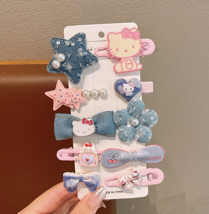 Wholesale Kids Cute Headwear Cyber Hair Clips