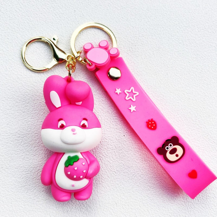 Wholesale PVC Cartoon Doll Keychain JDC-KC-WuYi113