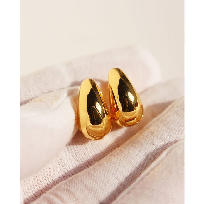 Wholesale  Elegant Vintage Style Gold-plated Flower Earrings Women's Accessories Earrings