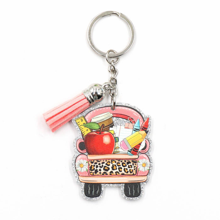 Wholesale 2024 School Supplies Acrylic Keychain JDC-KC-XiaoYan003