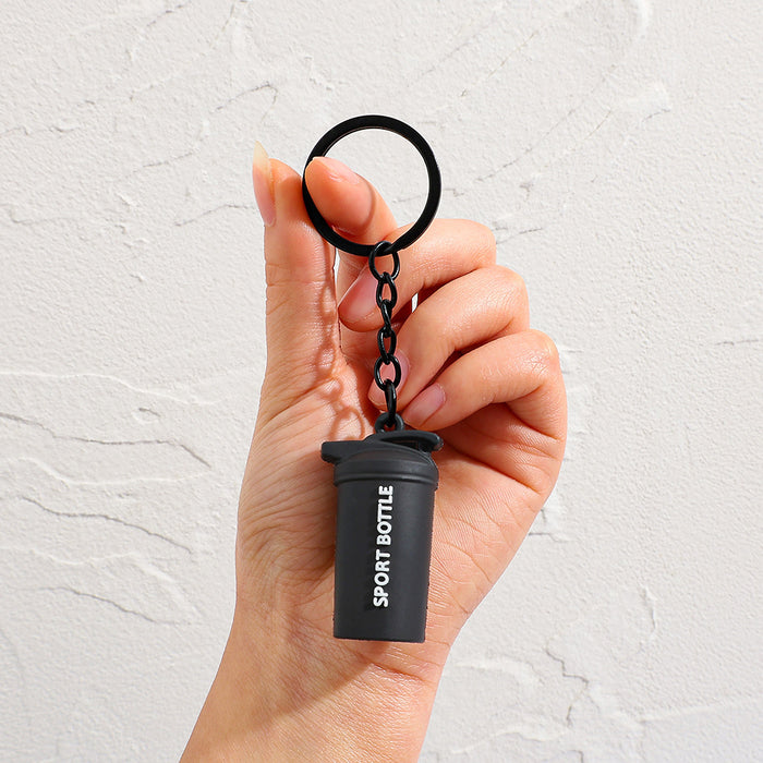 Wholesale Creative Mini Dumbbell Keychain
