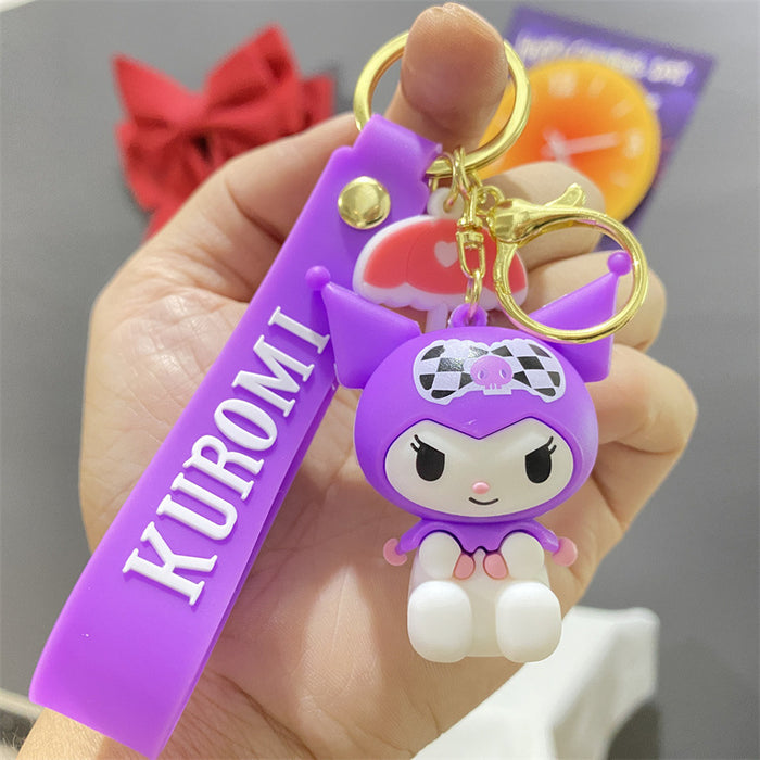 Wholesale PVC Cartoon Doll Keychain JDC-KC-WuYi016