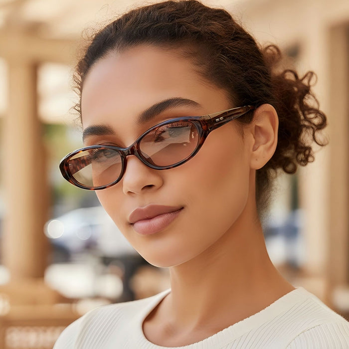Wholesale Retro Small Frame Sunglasses with Ring Design Fashion Accessory for Boutique Resale