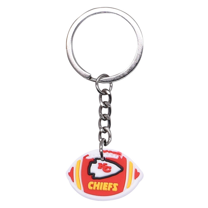 Wholesale of 10PCS Rugby PVC Keychains JDC-KC-SuWen001