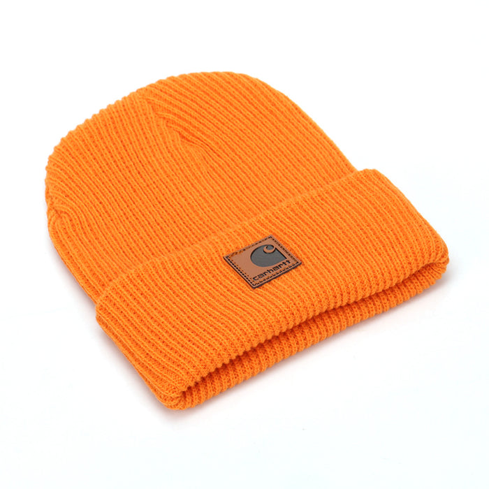 Wholesale Solid color warm woolen hat