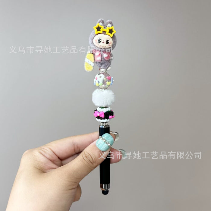 Wholesale DIY Cute Beaded Pen for Mobile Phones and Tablets Touch Screen Gel Ballpoint Pen