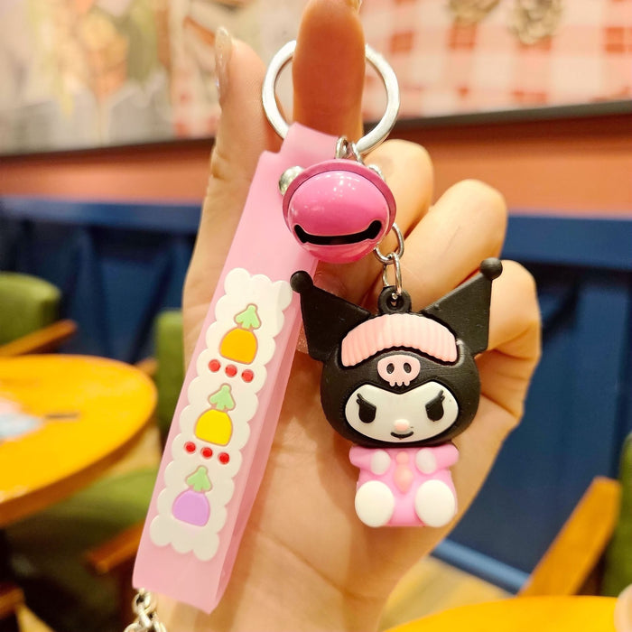 Wholesale Silicone Cartoon Doll Keychain JDC-KC-YiZhuo001