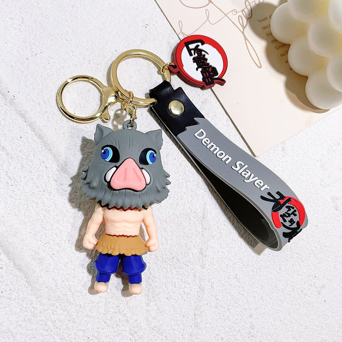 Wholesale Cartoon Doll PVC Keychain JDC-KC-Qiwei006