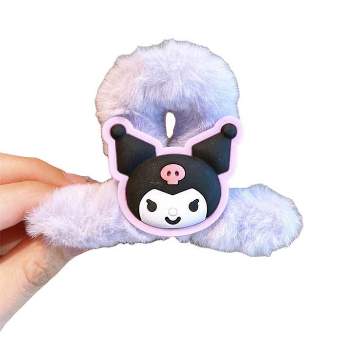 Wholesale Cartoon Cute Plush Hair Clips JDC-HC-Wangl001