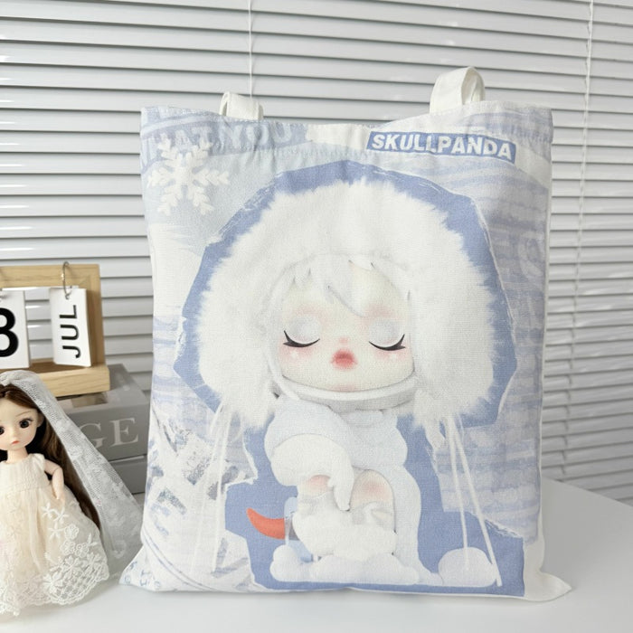 Wholesale Large capacity canvas shoulder bag for girls
