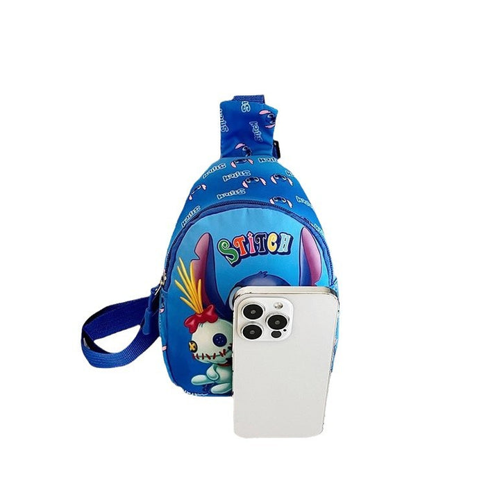 Wholesale Cartoon children's bag, fashionable and casual crossbody bag, zero wallet