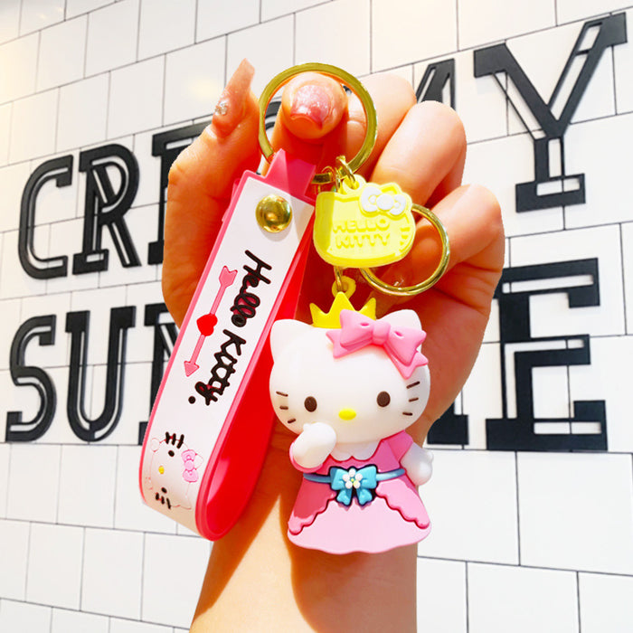 Wholesale Cartoon Doll PVC Keychain JDC-KC-LiuFan004