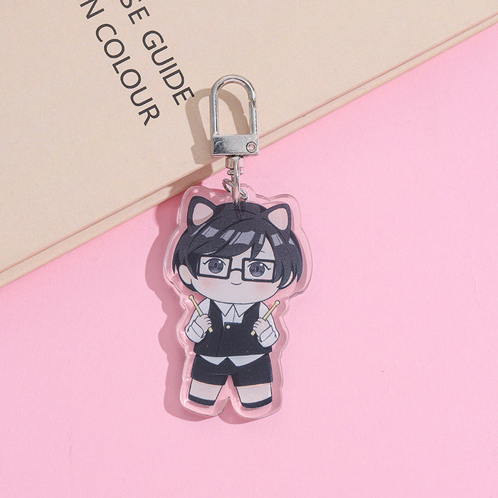 Wholesale Cartoon Cute Acrylic Keychain JDC-KC-AnDao006