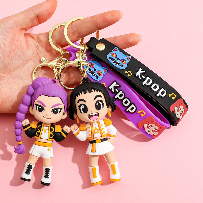 Wholesale K-POP Cartoon Anime High-Value Keychain Pendant