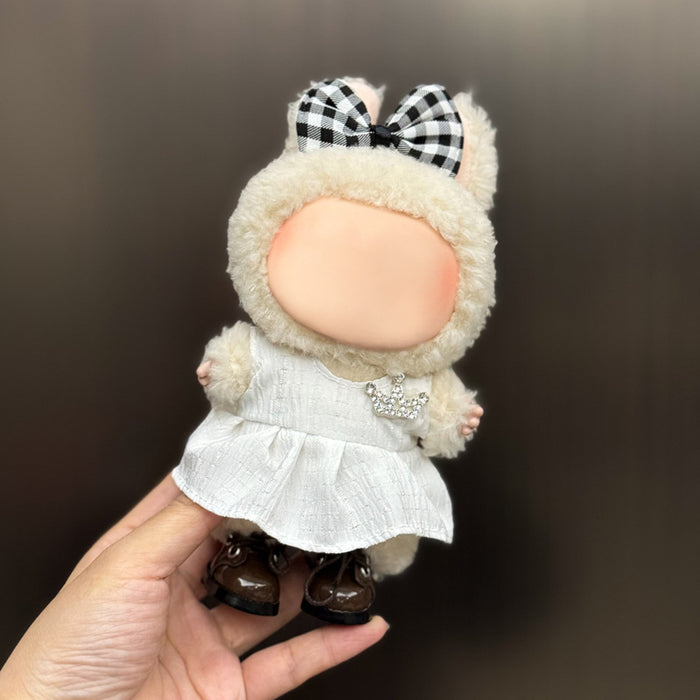 Wholesale Only clothes are suitable for 17cm blind box pendant plush doll clothes