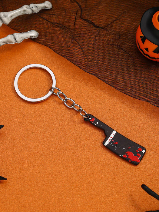 Wholesale  Plastic Horror Tool Keychain Decorative Accessory Gift for Party MOQ:2
