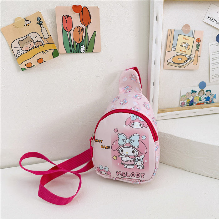 Wholesale Nylon Children's Shoulder Bag Cute Cartoon Crossbody Bag JDC-SD-YuanDuo088