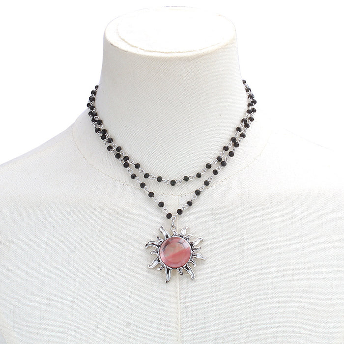 Wholesale Gothic Sun Alloy Necklace JDC-NE-LaiL002