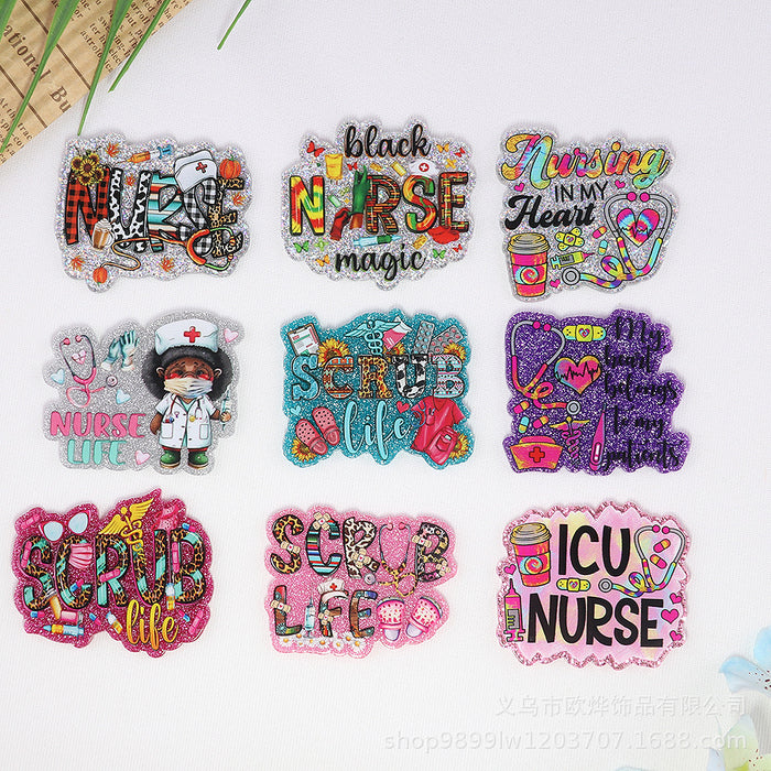 Wholesale Cartoon Organ Acrylic Pin DIY Patch Accessories JDC-FK-OuYie005