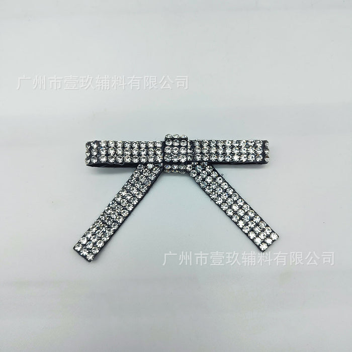 Wholesale DIY Rhinestone Bow Clothing Accessories and Pendants