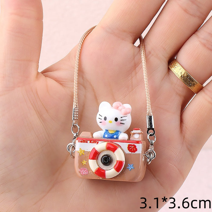 Wholesale Cute Cartoon Small Camera Pendant Accessories Keychains