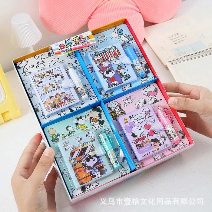 Wholesale 4pcs/ set KPOP Spiral-Bound Notebook