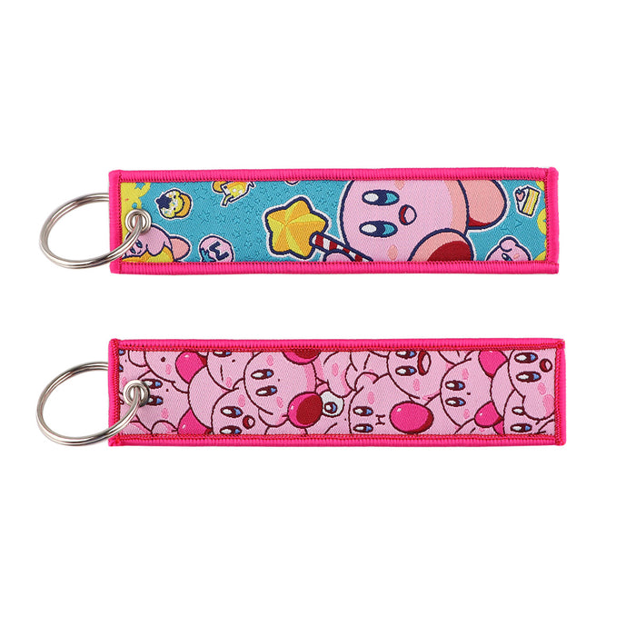 Wholesale Cartoon  Keychain  Woven Fabric Cute Accessory