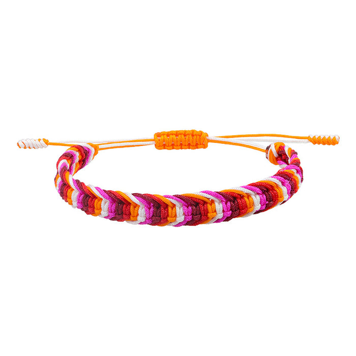 Wholesale Bohemian Style Colorful Rope Woven Bracelet JDC-BT-YiYe007